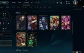 Conta League of Legends . Main  AD Carry.
