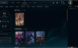 Conta League of Legends . Main  AD Carry.
