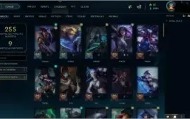 Conta League of Legends . Main  AD Carry.