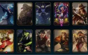 Vendo conta Ouro 3, 3 Skins vitoriosas, Todos os Champions
