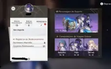 Conta Honkai Star Rail NÍVEL 15