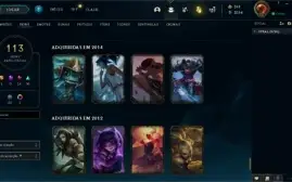Conta Lol da Season 1