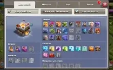 Vendo conta de Cv11 semi full Clash of clans