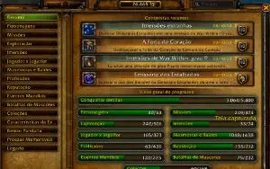 Conta World of Warcraft 15 anos colecionador+ Hearthstone