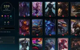 Conta Lol 329 Skins, skins lindas, muitas lendárias e mítica