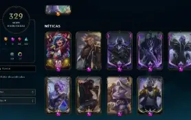 Conta Lol 329 Skins, skins lindas, muitas lendárias e mítica