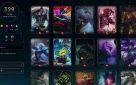 Conta Lol 329 Skins, skins lindas, muitas lendárias e mítica