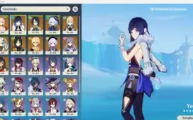 Yelan C3 + Bis, Furina C2, Nahida + Bis, Retentora