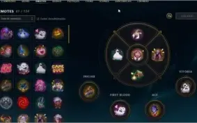 Conta League of Legends com MMR alto e 125 skins