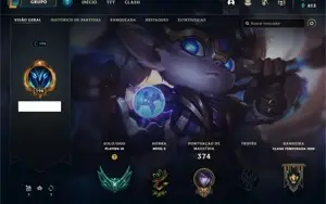 Conta 131campeões/148 skins/19 chromas/Platina III