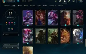 Conta League Of Legends//ULTIMA VEZ QUE ABAIXO O PREÇO 