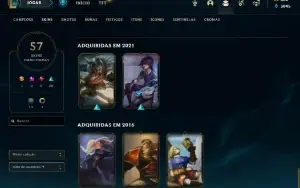 Conta League Of Legends//ULTIMA VEZ QUE ABAIXO O PREÇO 