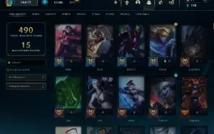 Conta Lol Full Acesso - Lvl 183 - 140 Skins - Todos Campeões
