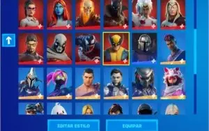CONTA FORTNITE MUITAS SKINS E PICARETAS - MUITO BARATA -