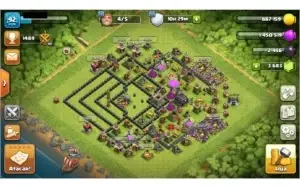 CLASH OF CLANS CV9
