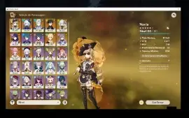 Neuville+Navia+Furina+Shogun+Zhongli+Nahida +8k Gemas / AR45
