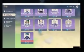 Neuville+Navia+Furina+Shogun+Zhongli+Nahida +8k Gemas / AR45