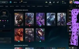 Conta lvl49 League Of Legends