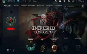 [BR] SMURF PLATINA IV PRONTA-ENTREGA