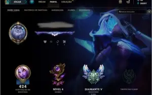 Conta Lol Diamante