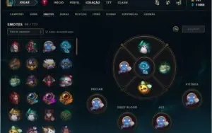 Conta de League of Legends Gold V com todos os campeões