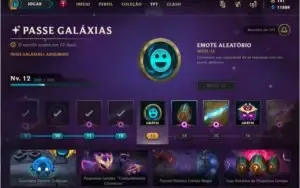 Conta de League of Legends Gold V com todos os campeões