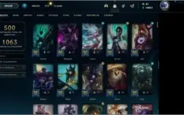 CONTA LOL BR COLECIONADOR - 1160 SKINS, AVALIADA EM 23 MIL
