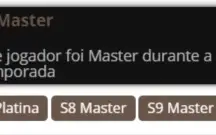 Conta LOL - 284 SKINS (4 ULTIMATES 3 MISTICAS) MESTRE S8 S9