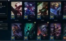 Conta LOL - 284 SKINS (4 ULTIMATES 3 MISTICAS) MESTRE S8 S9