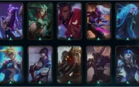 Conta LoL 164 skins desde 2015