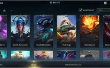 Conta de Wild Rift com 60 Skins