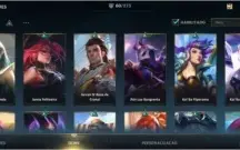 Conta de Wild Rift com 60 Skins