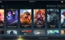 Conta de Wild Rift com 60 Skins