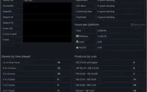 CONTA STEAM LEVEL 62 c/ 114 BONS JOGOS