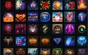 Conta league of legends , 82 skins , sem nenhum ban.