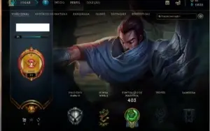 Conta league of legends , 82 skins , sem nenhum ban.