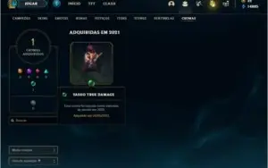 Conta prata 3 com 60 skins e 81 champs