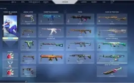 Acc Valorant com mais de 34K de VP em Skins (1000 R$)