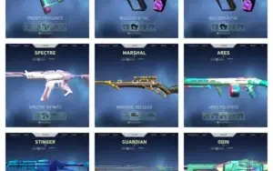 Acc Valorant com mais de 34K de VP em Skins (1000 R$)