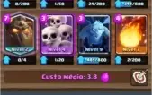 Clash Royal Arena 10 + Clash Of Clans CV9