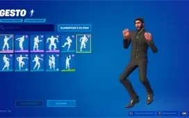 Conta Fortnte com itens raros