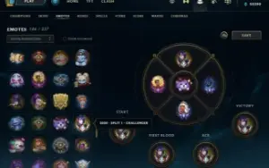 Conta main LOL MMR mestre soloq e challenger flex + Valorant