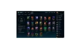 Conta com varios champs e skins