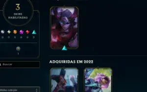 Conta Prata, Lvl 34, Upada Na Mão, 3 Skins Epicas, 4K Ea