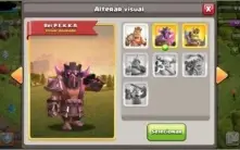 CV12 SEMI FULL CLASH OF CLANS TH12 8 SKINS QUASE MIL GEMAS