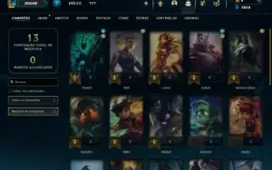 Esmeralda 2 com 30 Champs e 1 Skins ( SEM EMAIL CONFIRMADO )