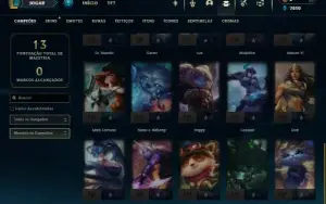 Esmeralda 2 com 30 Champs e 1 Skins ( SEM EMAIL CONFIRMADO )