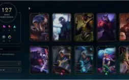 Conta Unranked com Pax Sivir, Pax Jax e skins raras