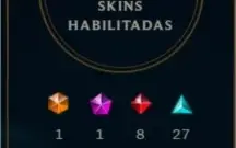 Conta de lol 2013 84 skins