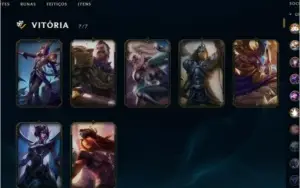 lol full account (all victorious skins)
